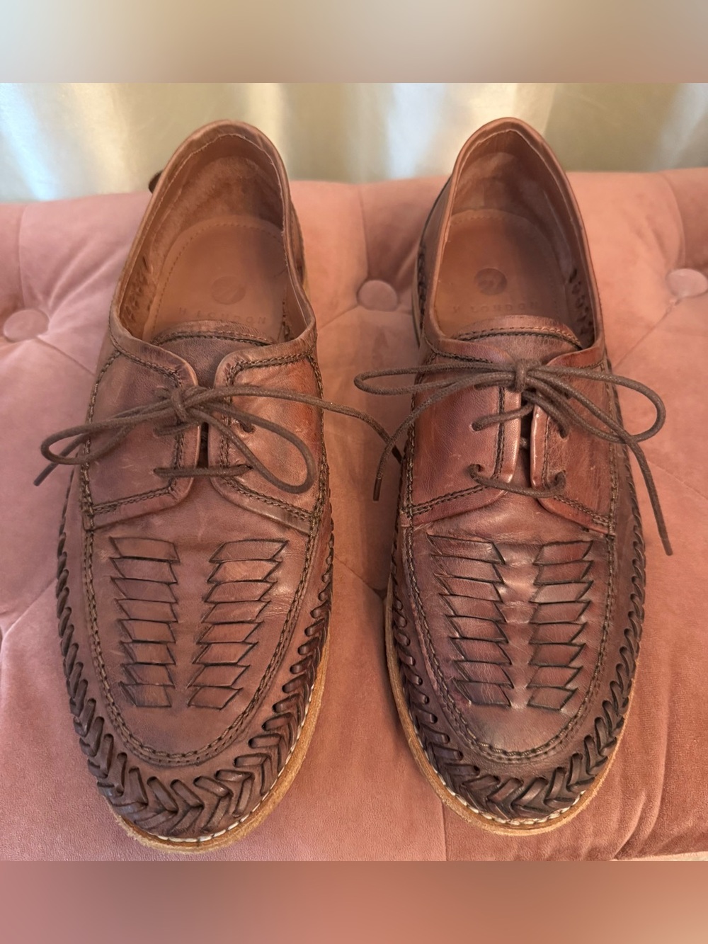 H LONDON LOAFERS men’s size 42 US Size 9